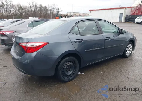 2014 Toyota Corolla Le z USA, uszkodzony, nr VIN 2T1BURHE2EC156085